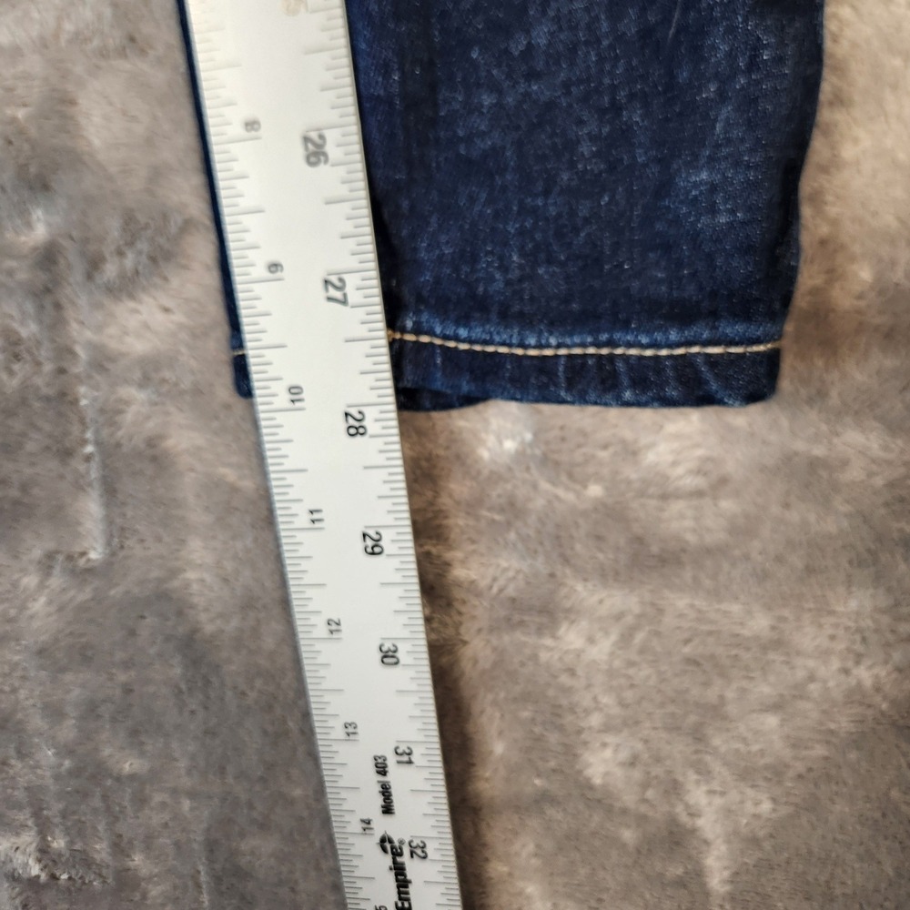 Lucky Brand Lolita Skinny Jeans Womens 2/26 Blue Excellent Low Rise Dark Wash - Picture 4 of 15